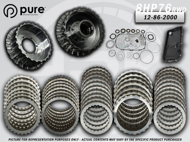 PDS 8HP76 High Performance Transmission Hard Parts Kit - RWD - Stage 2