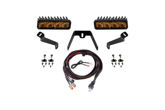 Diode Dynamics SS6 Pro LED Kit Yellow Fog | Subaru WRX (15-17) (DD8592)