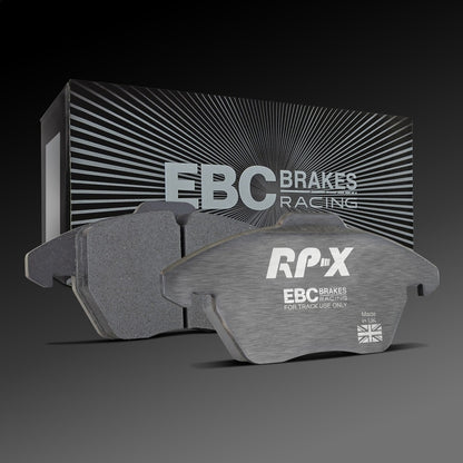EBC Racing 2018+ Jeep Grand Cherokee Trackhawk 6.2L S/C RP-X Race Front Brake Pads