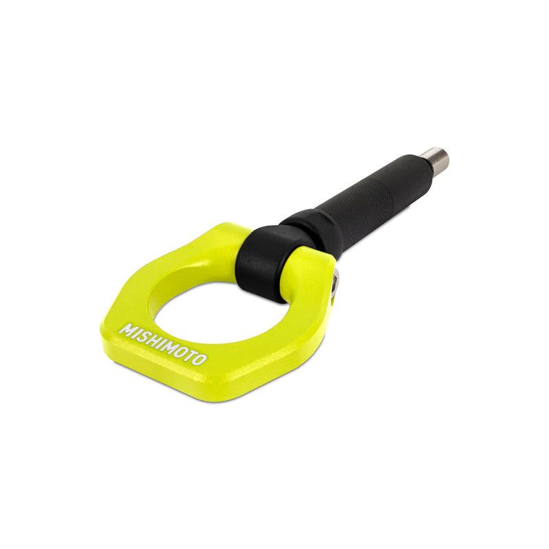 Mishimoto Neon Yellow Racing Front Tow Hook | Subaru WRX/STI (02-07) (MMTH-WRX-01NY)