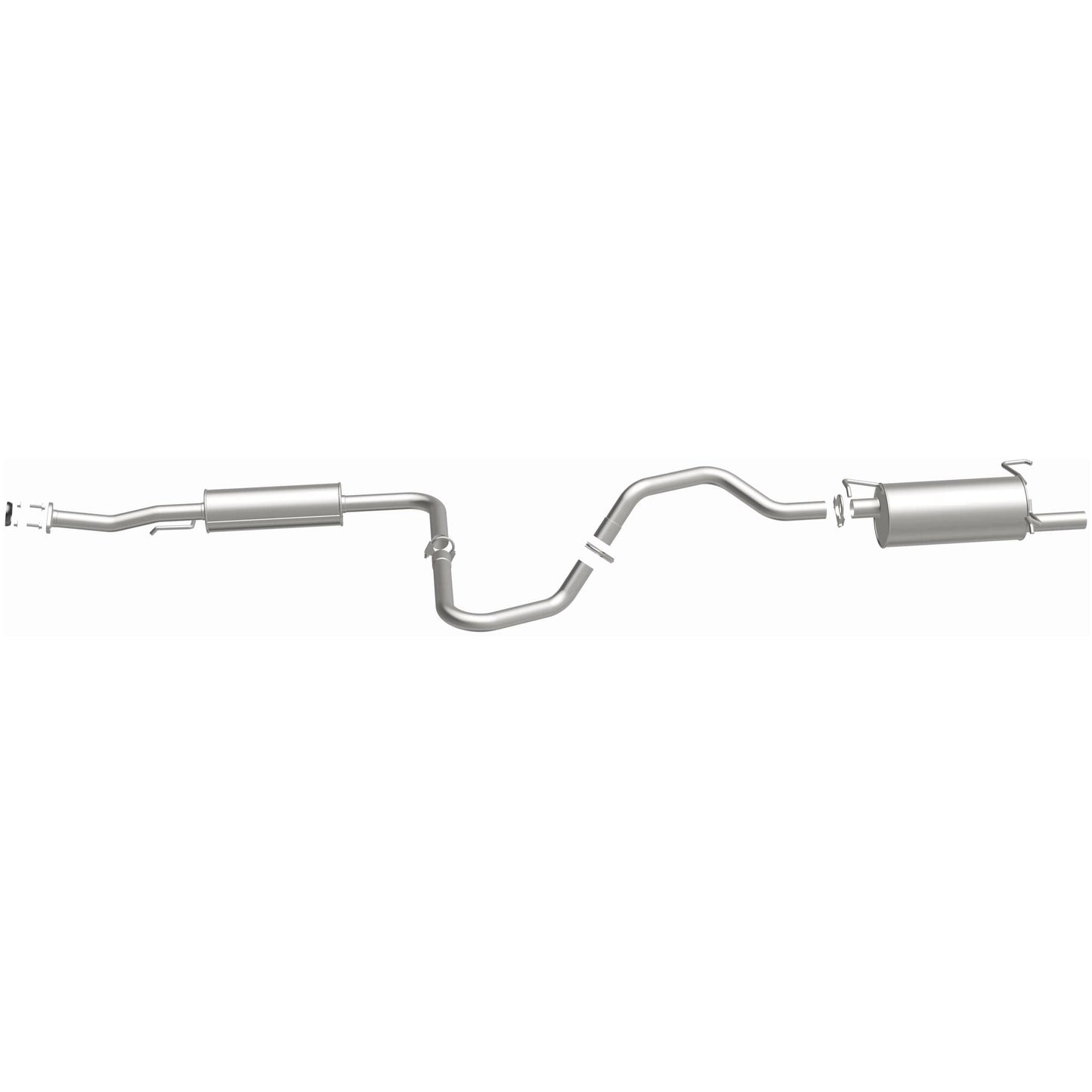 BRExhaust 2007-2012 Nissan Sentra 2.0L Direct-Fit Replacement Exhaust System
