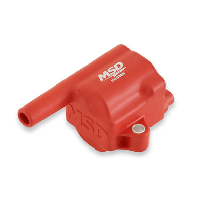 MSD 82868 Ignition Coil Pro Power Series, Red, 8-Pack GM LS Truck Style