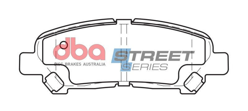 DBA Street Series Rear Brake Pads | Toyota Highlander (08-13) (DB2005SS)