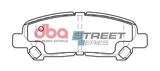 DBA Street Series Rear Brake Pads | Toyota Highlander (08-13) (DB2005SS)