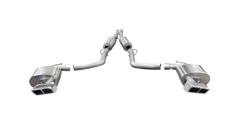 CORSA Xtreme / 2.75 in Cat-Back GTX2 Tips | 2011-2014 Challenger SRT 6.4L Manual (14424)