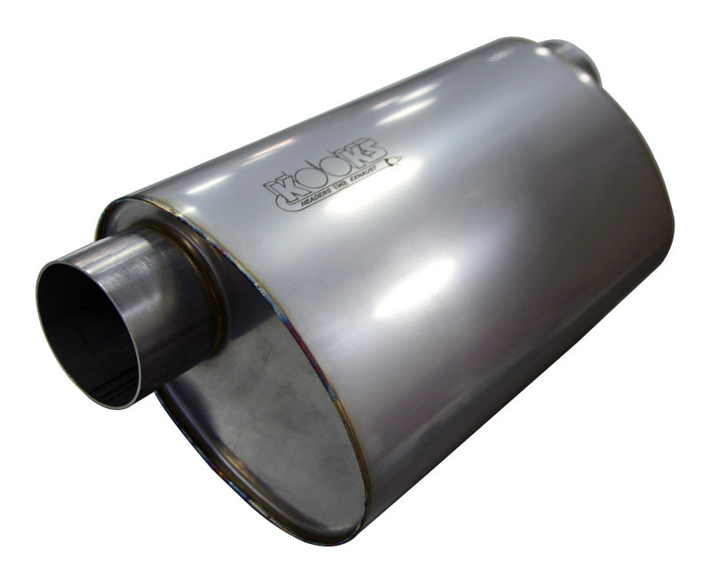 Kooks 3in Oval Offset/Offset Muffler | Universal (MUF-014)
