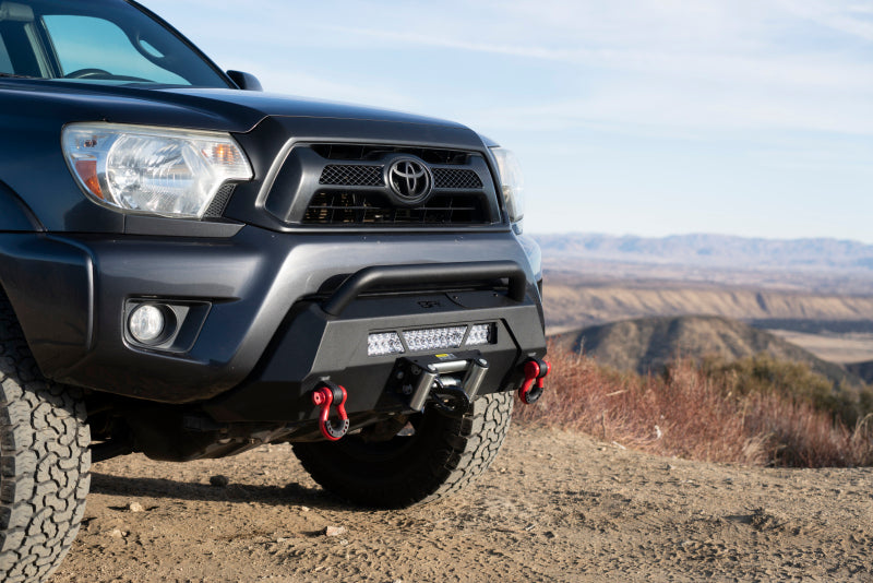 Body Armor 4x4 TC-19340 HiLine Series Front Winch Bumper for 12-15 Toyota Tacoma