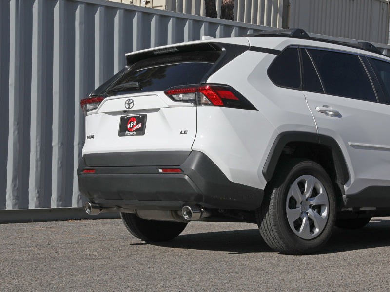 aFe 2-1/4-2-1/2 IN 304 SS Cat-Back Exhaust | Toyota RAV4 (19-21) (49-36053-P)