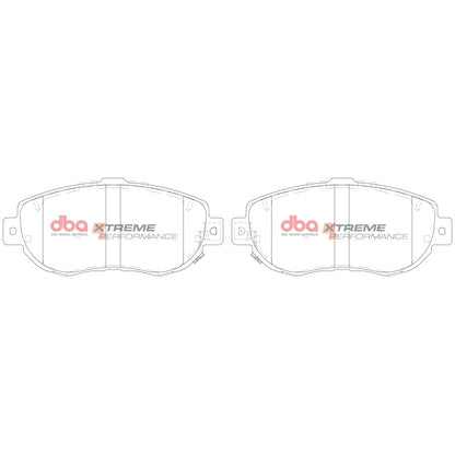 DBA XP Performance Front Brake Pads | Lexus GS300 (93-05) (DB1395XP)