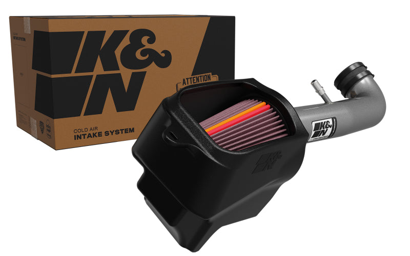K&N 70-1576 Aluminum Intake For Jeep Wrangler/Gladiator 18-26