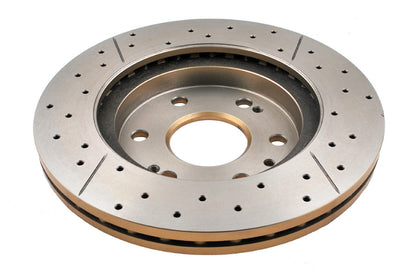 DBA Street Series Drilled & Slotted Front Rotor | Chevrolet Silverado 1500 (05-19) (DBA2010X)