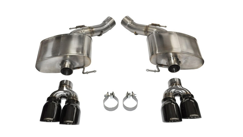 CORSA Sport / 3.0 in Axle-Back 4.0 in Twin Tips | 2012-2018 BMW M6 F06 F12 F13 (14929)