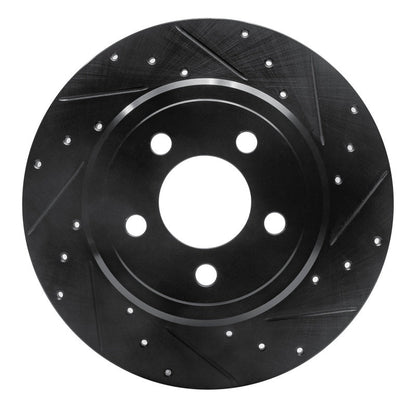 DFC D&S Brake Rotor (REAR RIGHT): Chrysler 300 (05-23) - Black