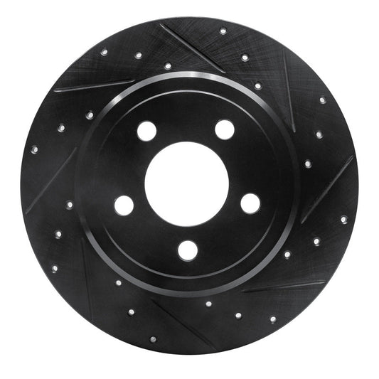 DFC D&S Brake Rotor (REAR RIGHT): Chrysler 300 (05-23) - Black