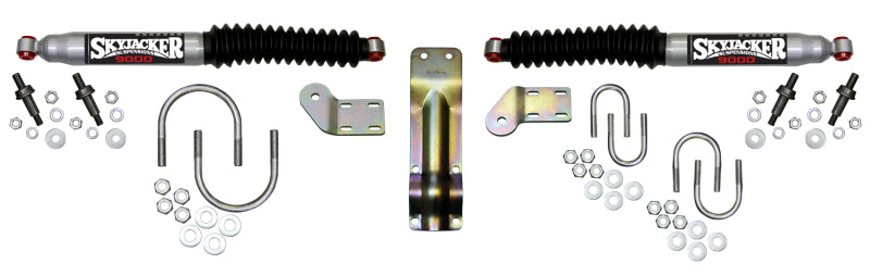 Skyjacker 9218 Silver Dual Steering Stabilizer Kit for Ram 1500/2500/3500