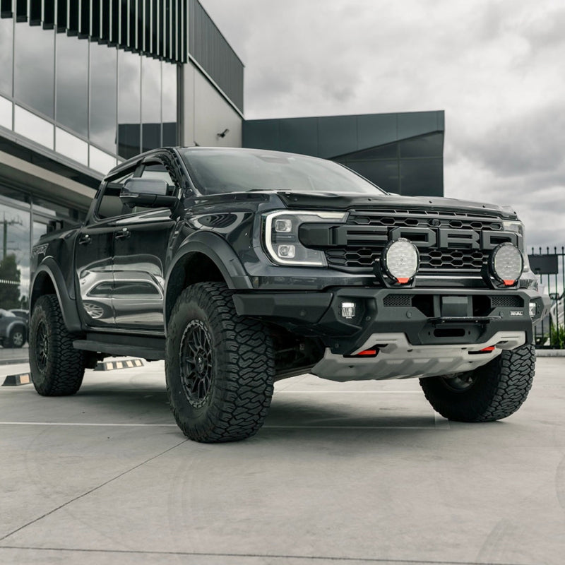 Rival 2D.1813.1.US Aluminum Bumper w/Winch Mount & Recovery Points For Ford Ranger Raptor