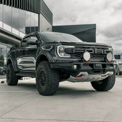 Rival 2D.1813.1.US Aluminum Bumper w/Winch Mount & Recovery Points For Ford Ranger Raptor
