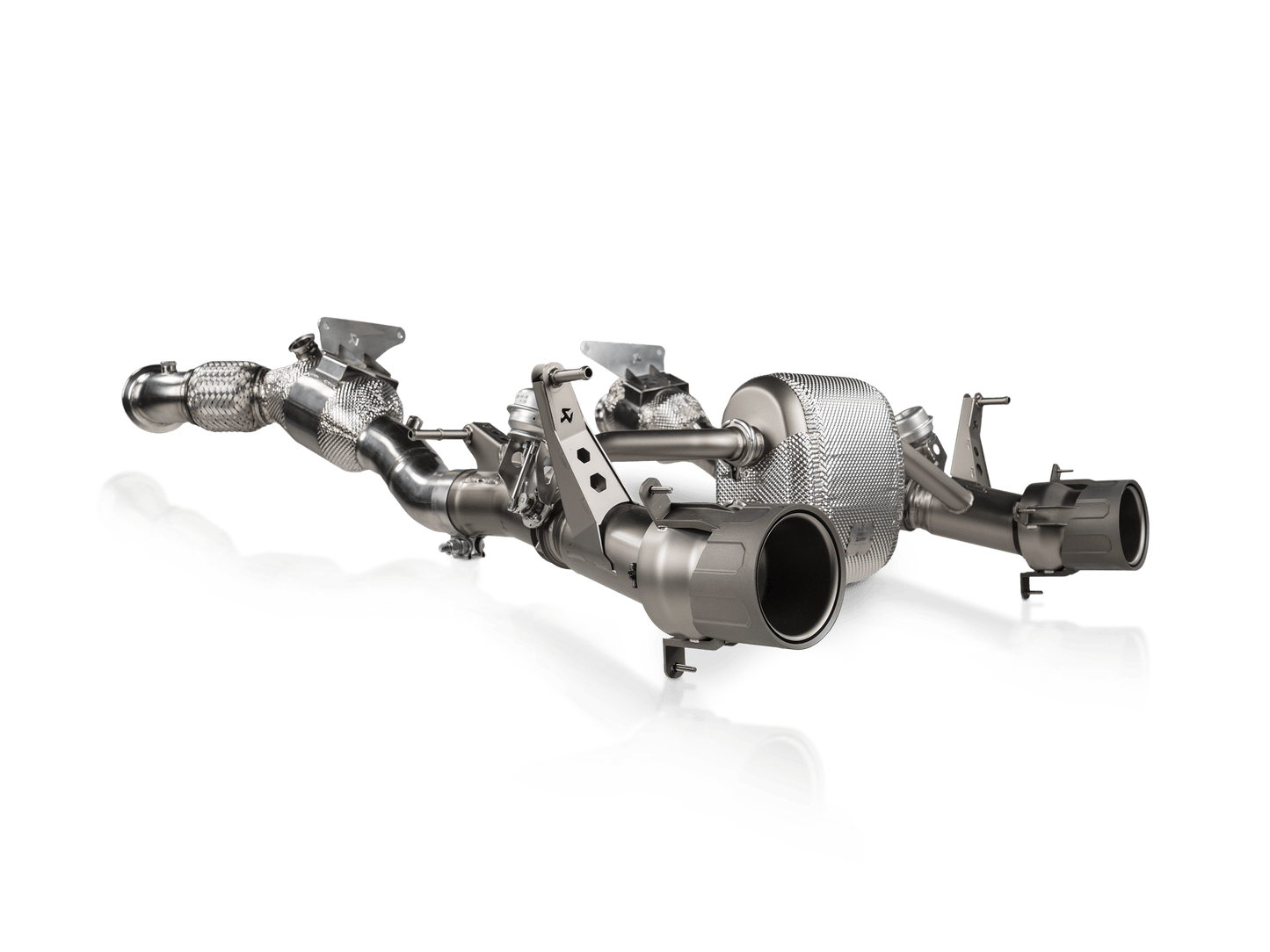 Akrapovic Ferrari F8 Tributo/ Spider 2020 Evolution Line Cat Back (Titanium)