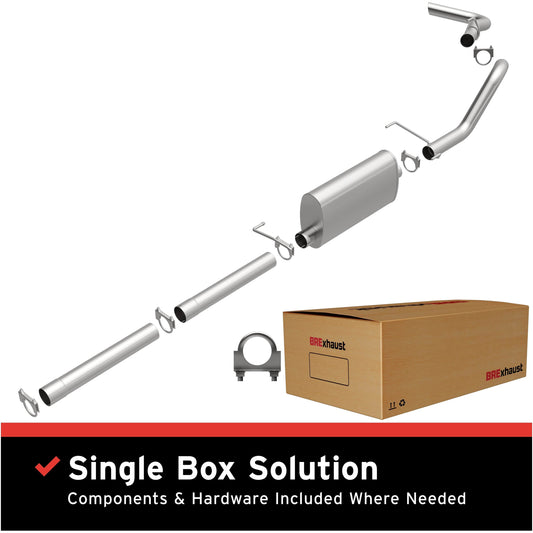 BRExhaust 2003-2003 Dodge Ram 1500 5.7L Direct-Fit Replacement Exhaust System