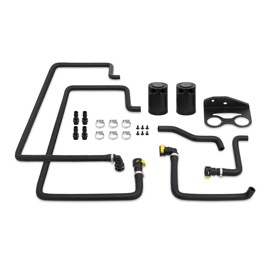 Mishimoto Baffled Oil Catch Can Kit, Fits Ford F-150 2.7L EcoBoost 2018-2020
