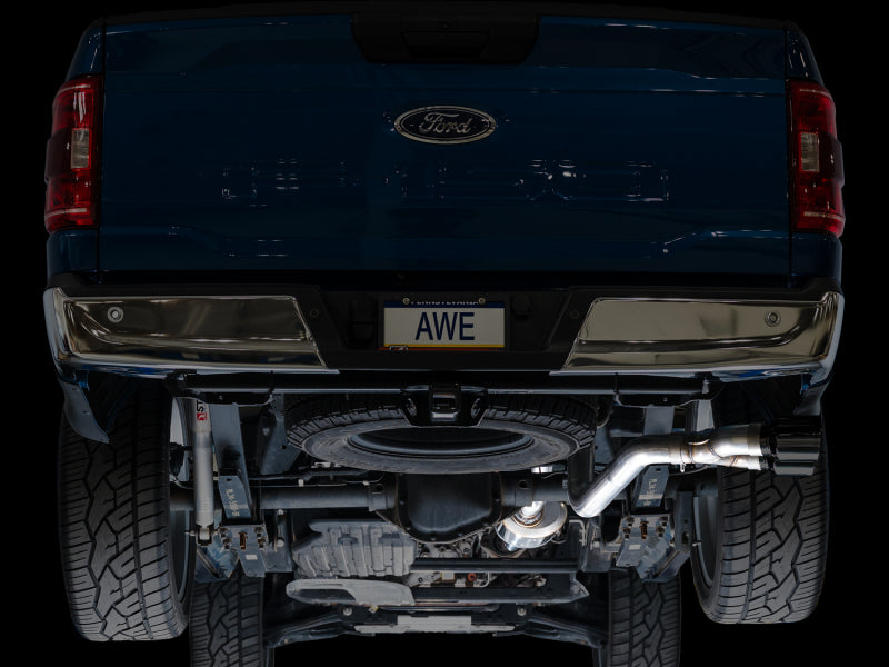 AWE 4.5in Dual Side Exit Cat-Back Exhaust | Ford F150 (21-25) (3015-33145)