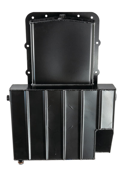 Moroso Ford 5.0 Coyote/Cobra (w/Rear Sump) Road Race Baffled Wet Sump 9.5qt 4.5in Steel Oil Pan