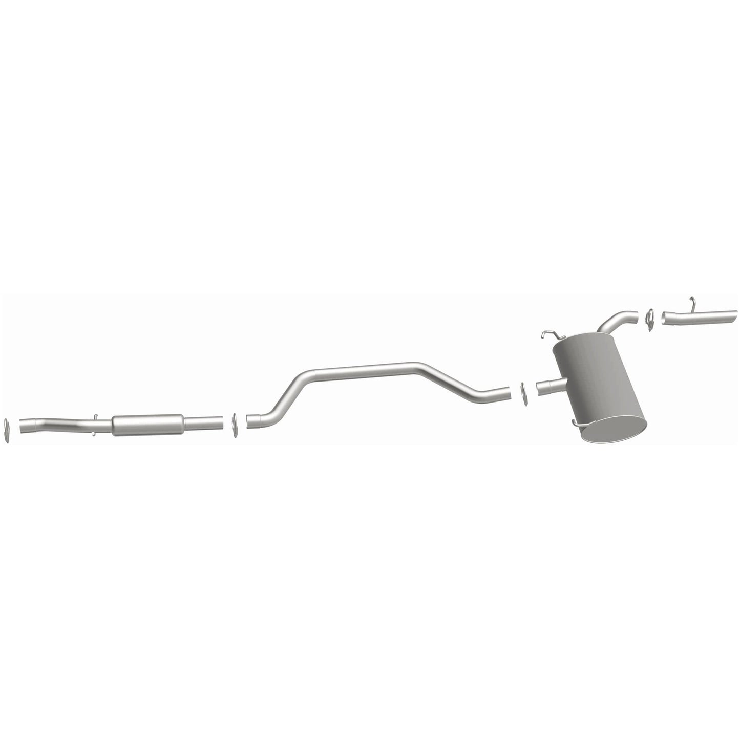 BRExhaust Direct-Fit Replacement Exhaust System 106-0112