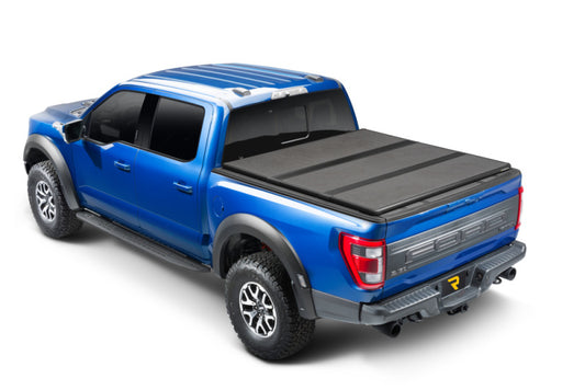 Extang 88704 Solid Fold ALX Tonneau Cover - Black For 21-26 Ford F-150 8' 2" Bed