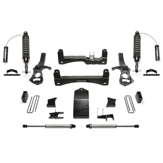 Fabtech 6" Performance System w/ 2.5" Driver Side Resi & 2.25" Passenger Side | GM K1500 Pickup Diesel (19-22) (K1176DL)
