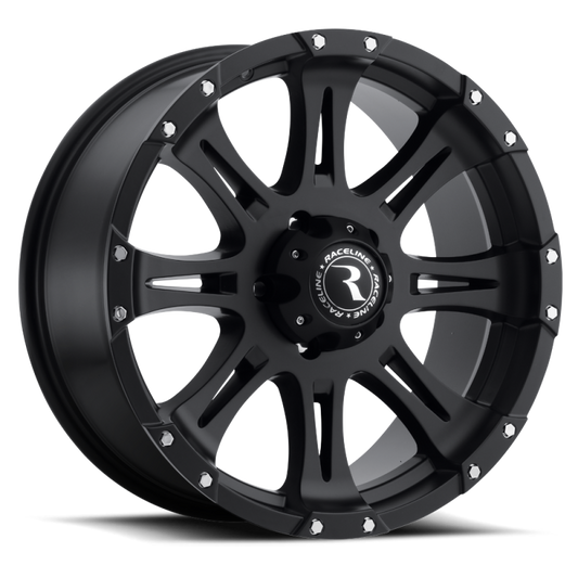 Raceline 981 Raptor Satin Black | 16x8" +0mm | 6x139.7mm Wheel