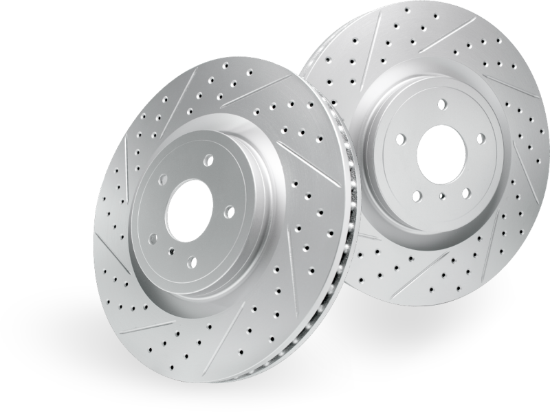 DFC Front Right D&S Geoperformance Rotor: Dodge Durango 3.6L / 3.9L (03)