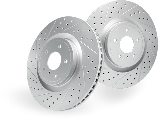 DFC Front Left D&S Geoperformance Rotor: Dodge Durango (03)
