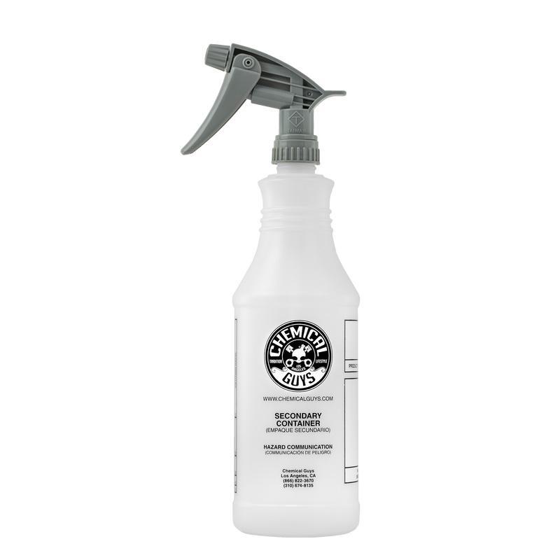 Chemical Guys 32oz Chemical Resistant Heavy Duty Bottle & Sprayer (ACC_130)