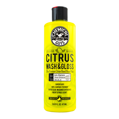 Chemical Guys Concentrated Citrus Wash & Gloss (CWS_301/_04/_16)