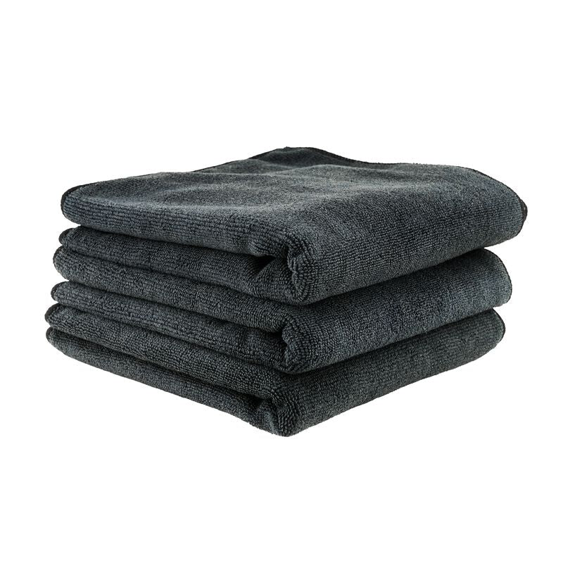 Chemical Guys Workhorse Professional Grade Microfiber Towel Black | Universal (MIC35303)
