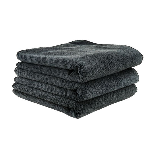 Chemical Guys Workhorse Professional Grade Microfiber Towel Black | Universal (MIC35303)
