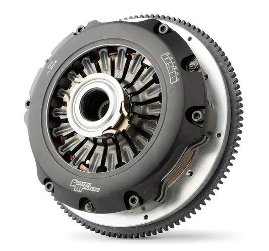 Clutch Masters FX850 Series Twin-Disc Clutch Kit w/ Steel Flywheel | 2001-2007 Mitsubishi Evo 7 - 9 (05106-TD8R-SW)