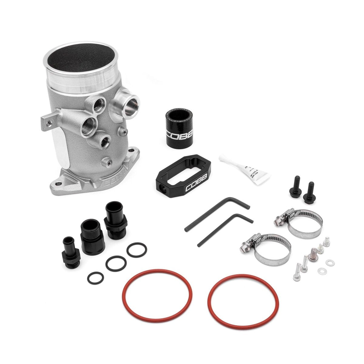 COBB 70mm Cast Aluminum Turbo Inlet | Subaru WRX/Forester XT (15-21/14-18) (745450)