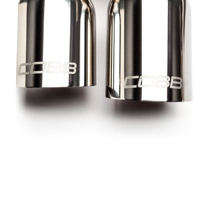 COBB Cat Back SS Exhaust Quad Tips | Subaru WRX (11-14)/STI (08-14) (515101)