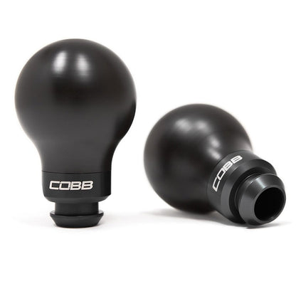 COBB Satin Black Delrin Shift Knob w/ Aluminum Base | Subaru 5-Speed (211350-BK)