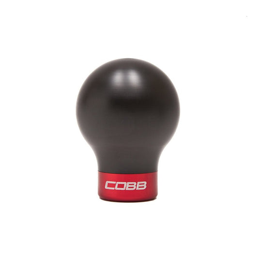 COBB Delrin Shift Knob Black w/ Red Base 6-Speed | Subaru WRX/STI/BRZ (213350-RD)
