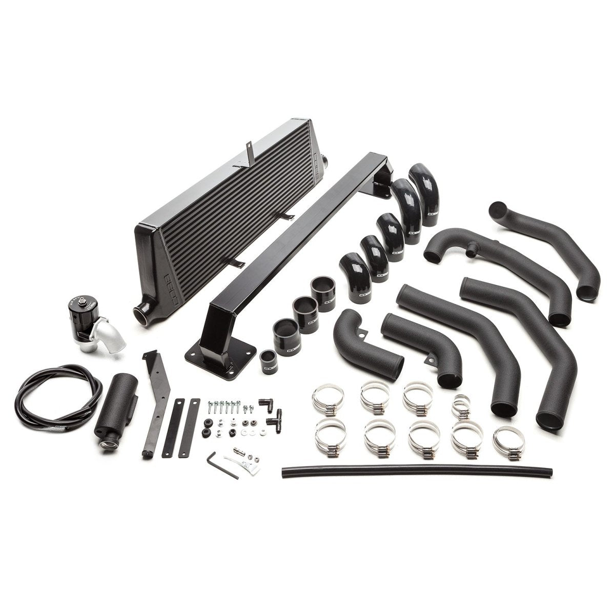 COBB 30"x10.35"x3.5" Silver FMIC Kit | Subaru STI (08-14) (715500-BK)