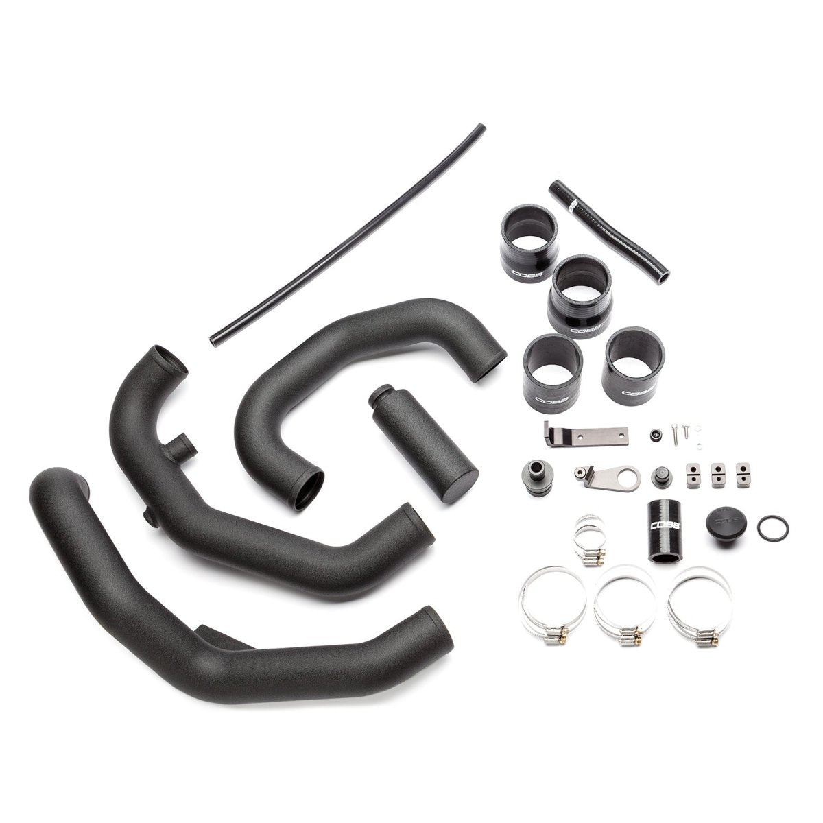 COBB 24"x11"x4" Black FMIC Kit | Subaru STI (15-21) (SUBFMIC001BK)