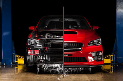 COBB Black Front Mount Intercooler Kit 24" x 11" | Subaru WRX (15-21) (SUBFMIC002BK)
