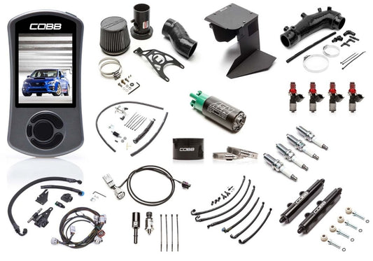 COBB NexGen Stage 2+ Flex Fuel Power Package w/ Black Intake | Subaru STI (15-18) (SUB004NG2S1FF-BK)