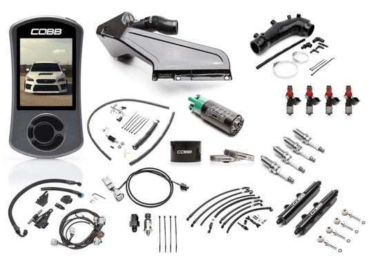 COBB NexGen Stage 2 + Flex Fuel Power Package w/ Redline Carbon Fiber Intake | Subaru STI (15-21) (SUB004NG2S2FF-RED)