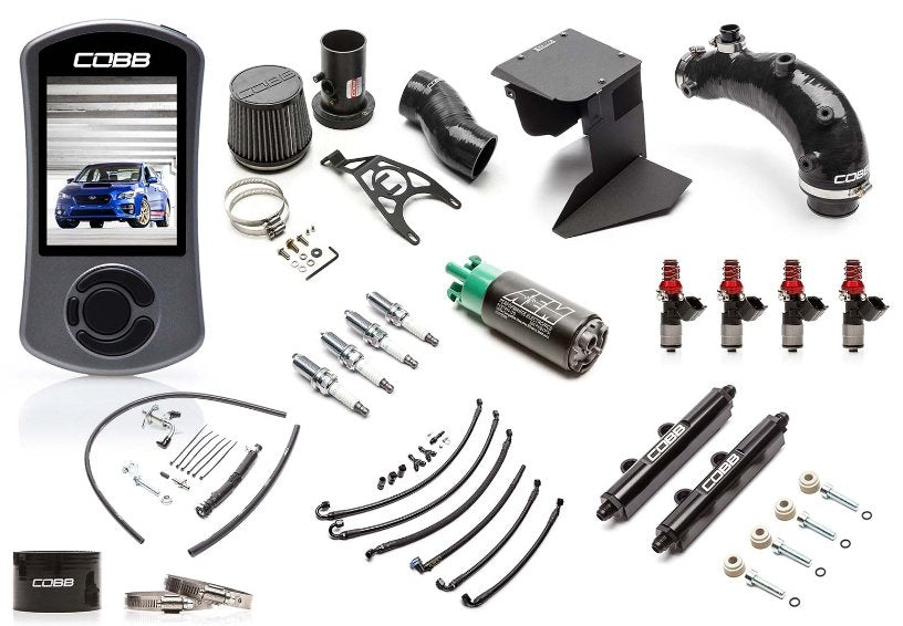 COBB NexGen Stage 2 Power Package w/ Blue Intake | Subaru STI (15-18) (SUB004NG2S1-BL)