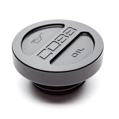 COBB Aluminum Oil Filler Cap Black | Most Subaru Models (800510-BK)