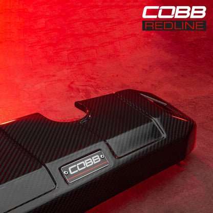 COBB Redline Carbon Fiber Coolant Cover | Ford F-150 2.7L/3.5L/Raptor/Tremor (17-24) Limited (19-20) (8F1700)
