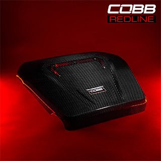 COBB Redline Carbon Fiber Engine Cover | VW Golf/GTI/R (15-24) Jetta GLI (19-24) Audi A3/S3 (15-20) (4V2600)